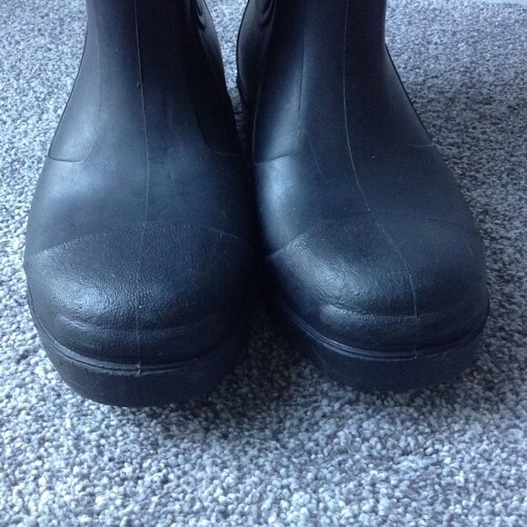 ⭐LACROSSE TALL RUBBER RAINBOOTS in Black, size 9⭐ - Picture 6 of 11